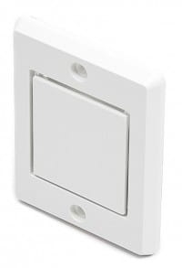 Gniazdo wylotowe białe 11x9 cm